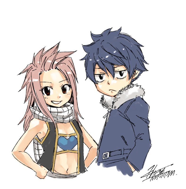 Natsu ve Lucy'nin Çocuğu Fairy Tail Mangakası Tarafından Çizildi