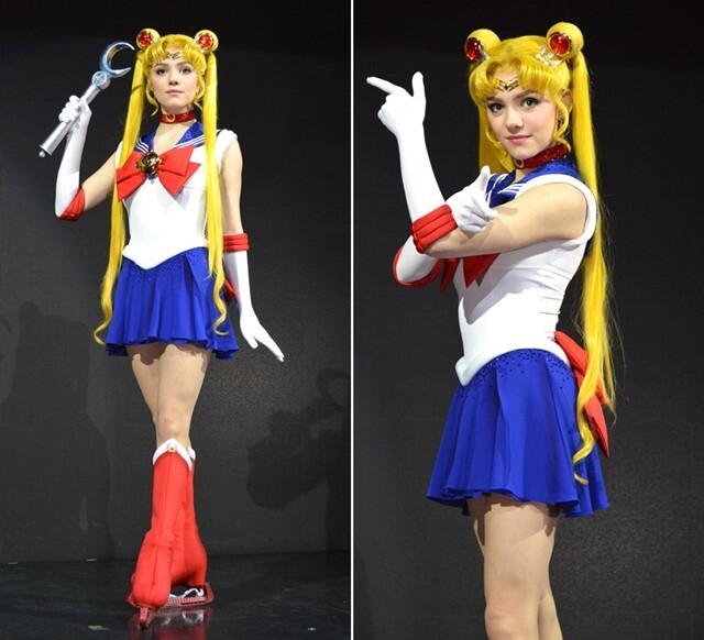 Sailor Moon İçin Özel Buz Pateni Gösterisi